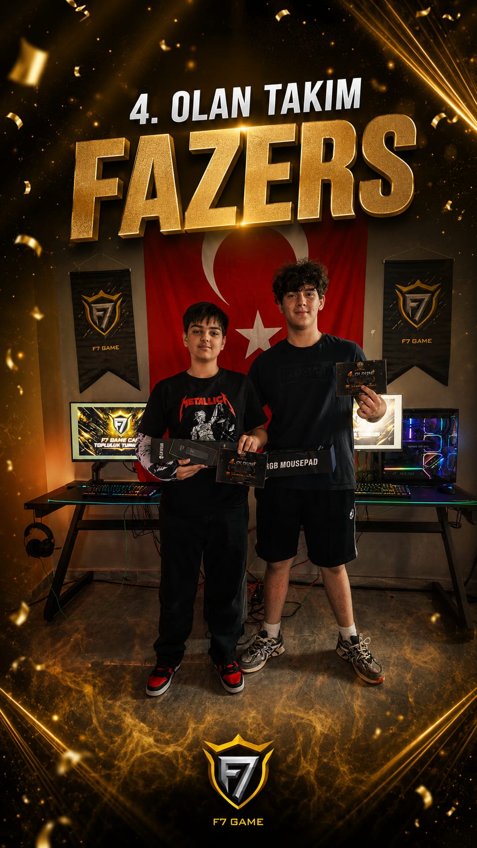 F7 GAME CAFE TOPLULUK TURNUVASI